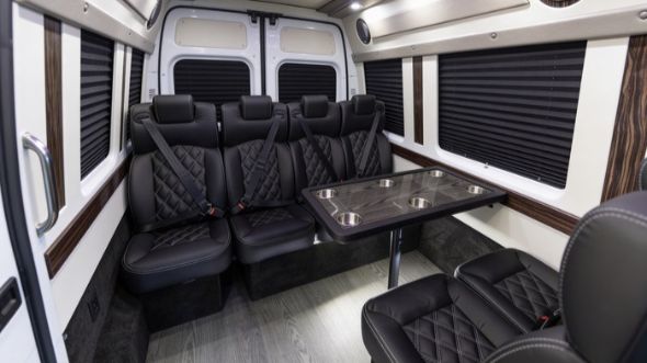 10 passenger sprinter van interior corona