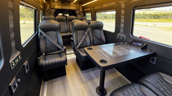 12 passenger sprinter van interior riverside
