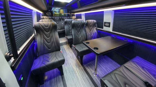 18 passenger sprinter van interior rancho cucamonga