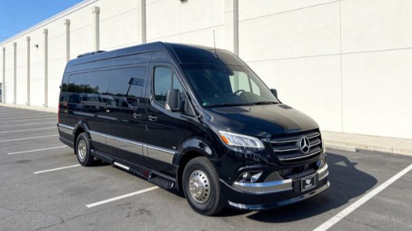 corona private event sprinter van rental
