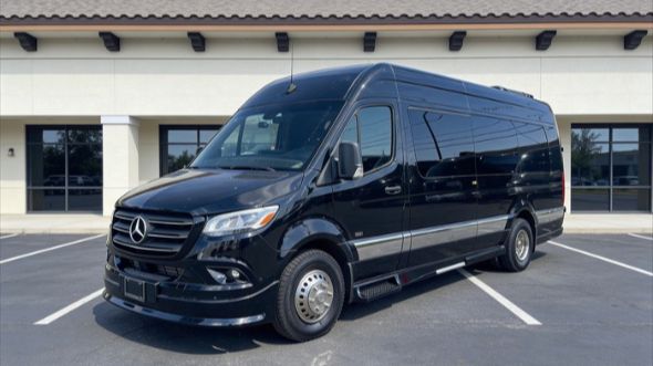 corona prom sprinter rental