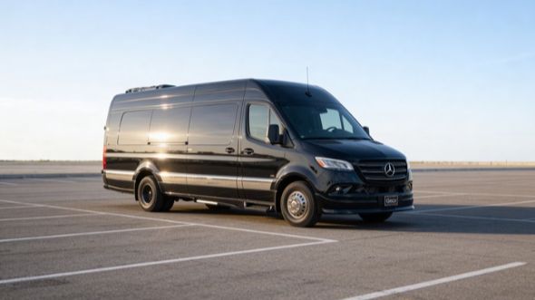 corona sporting event sprinter van rental