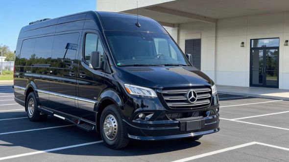 jurupa valley wedding sprinter van rental