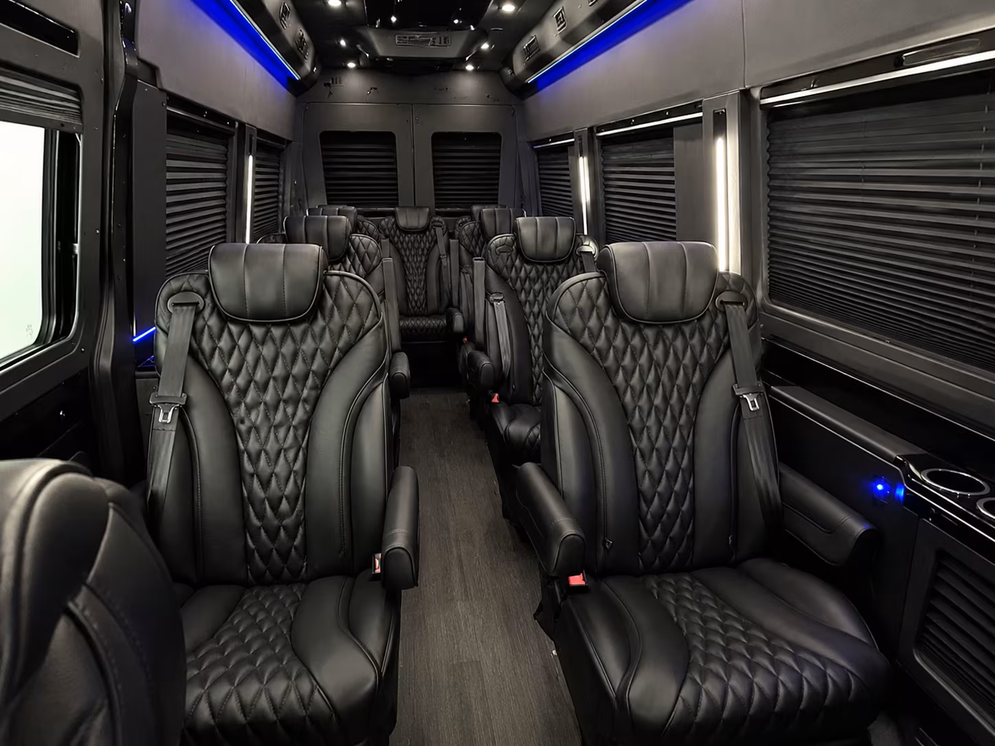 12 passenger sprinter van inside
