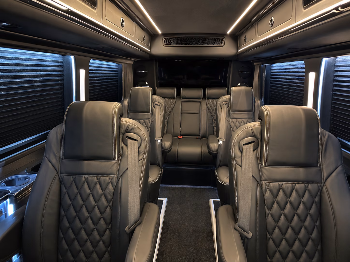 riverside 10 passenger sprinter van inside