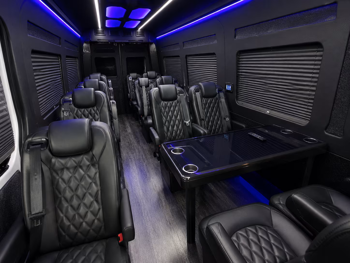 riverside 12 passenger sprinter van interior