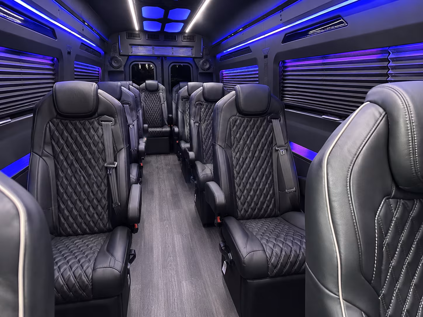 riverside 15 passenger sprinter van interior