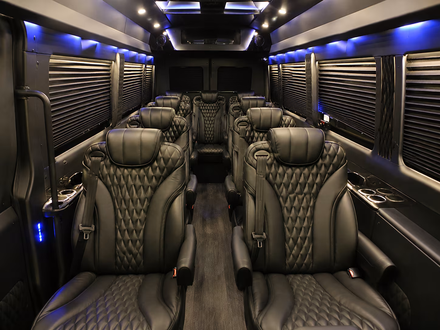 riverside 18 passenger sprinter van inside
