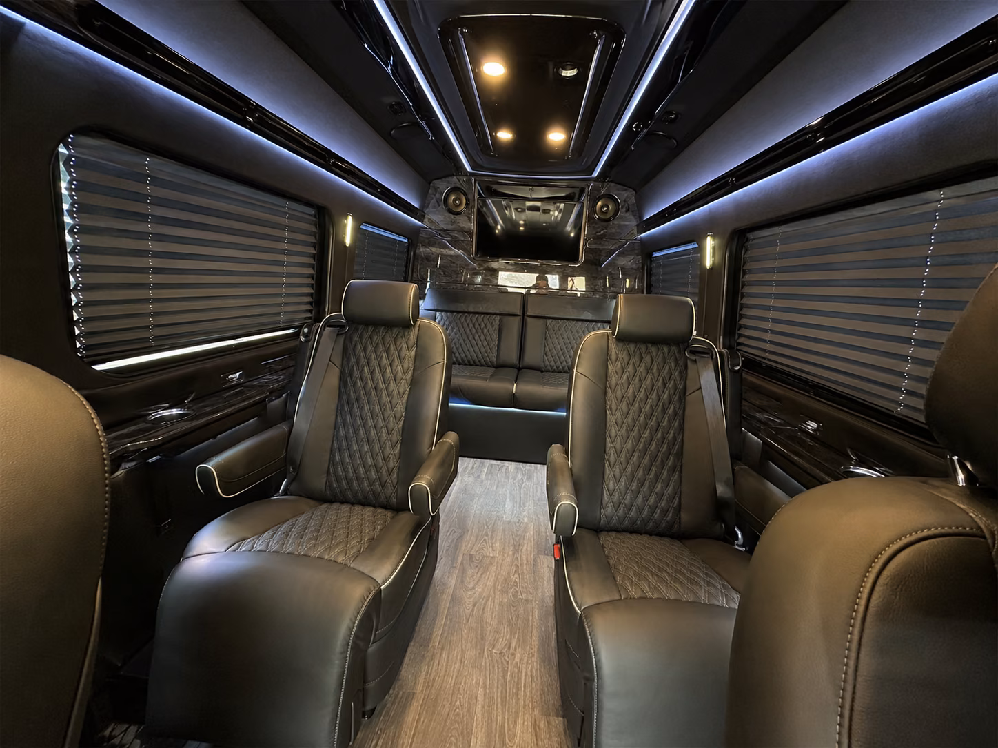 riverside 18 passenger sprinter van interior