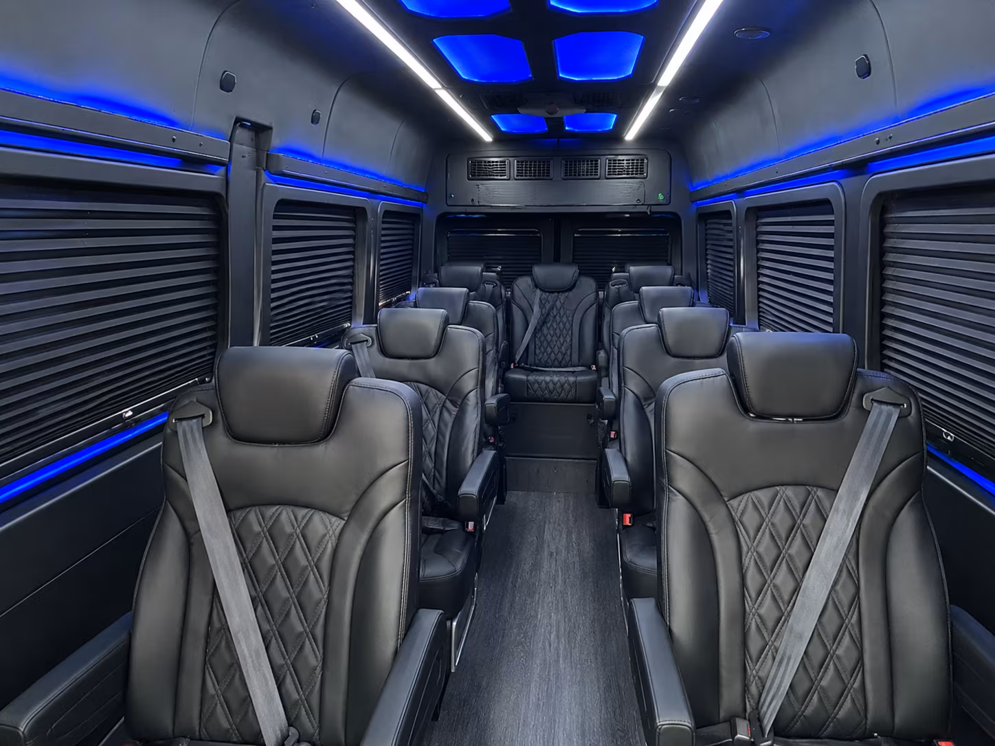 riverside 20 passenger sprinter van interior