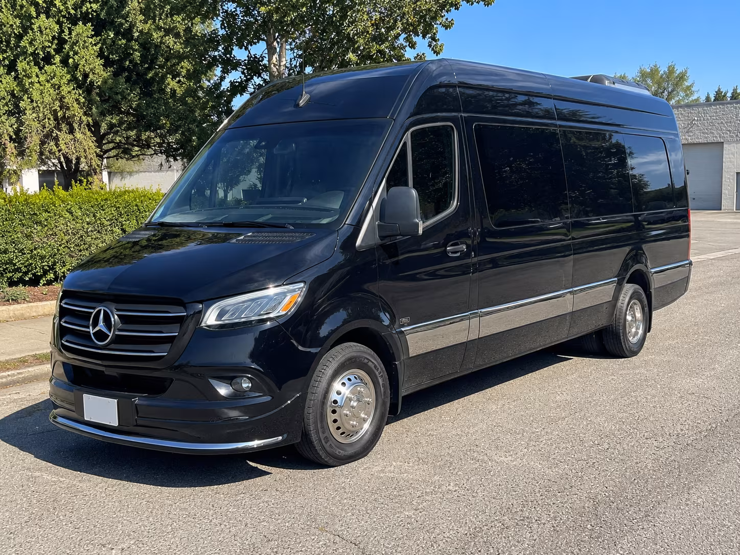riverside private night out sprinter van rentals for friend groups anniversary dinners and group celebrations