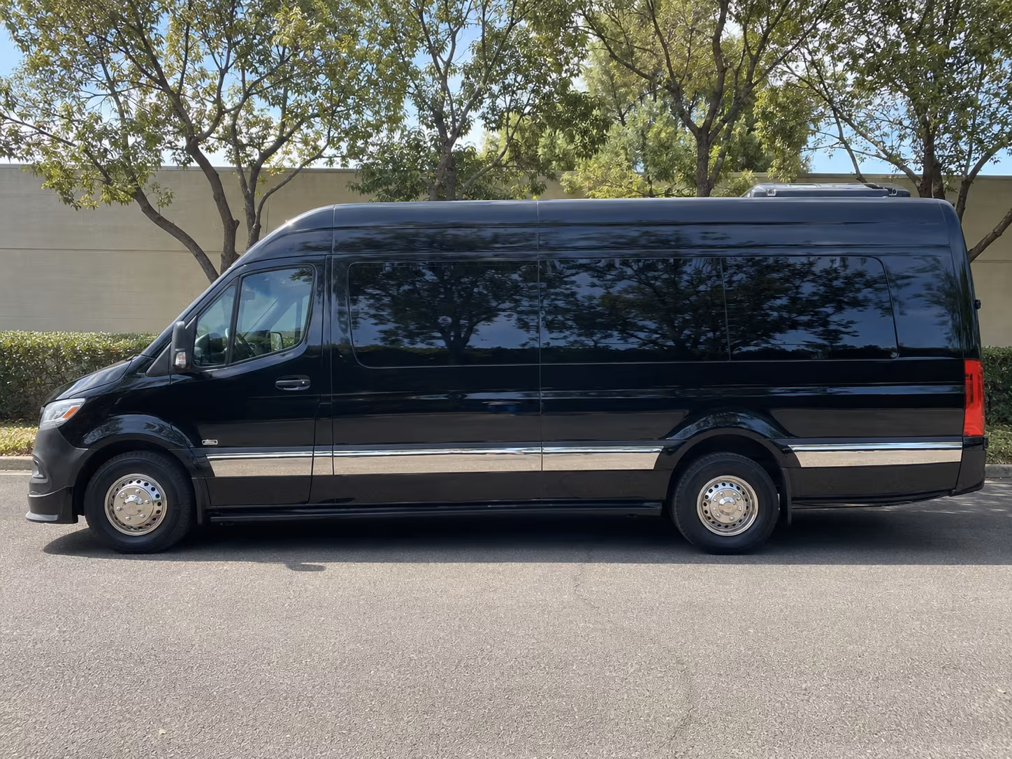riverside prom sprinter rental