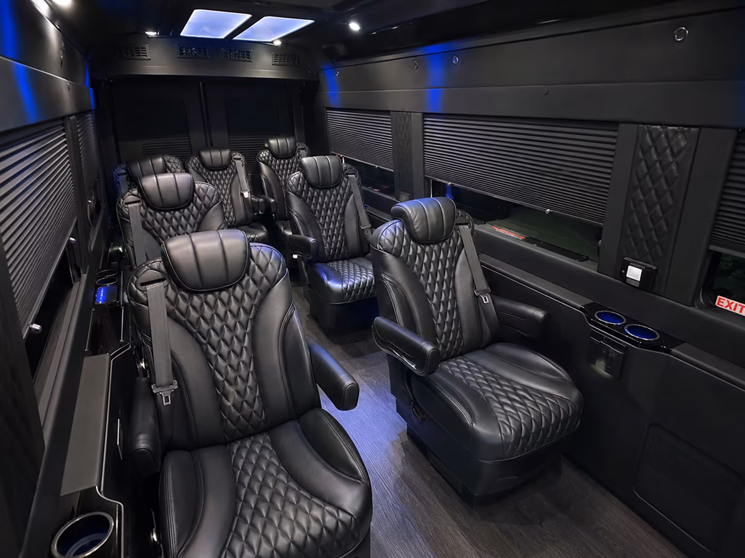 riverside wedding sprinter van rental